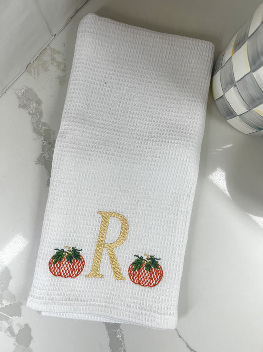 Pumpkin | Initial Kitchen Towel