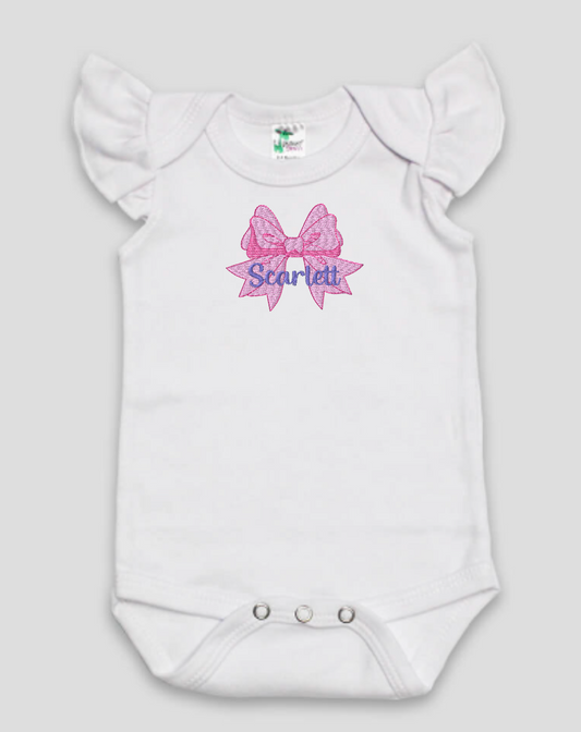 FlutterSleeve Bodysuit (3-6 Months)